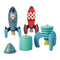 Rocket Construction Play Set By Tender Leaf Toys