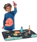 Rocket Construction Play Set With Playmat