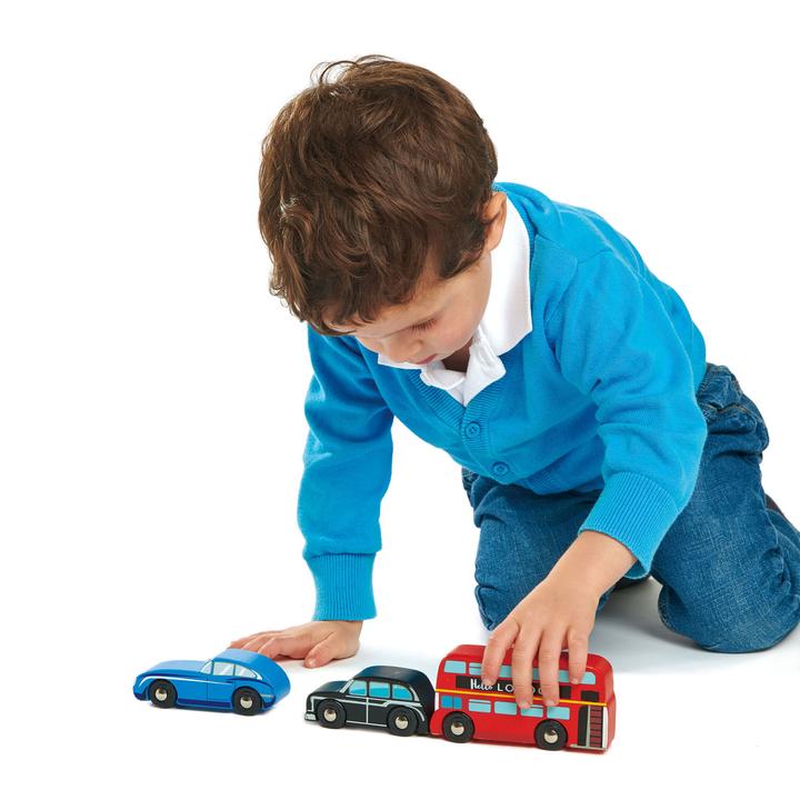 London Car Set By Tender Leaf Toys  At Play