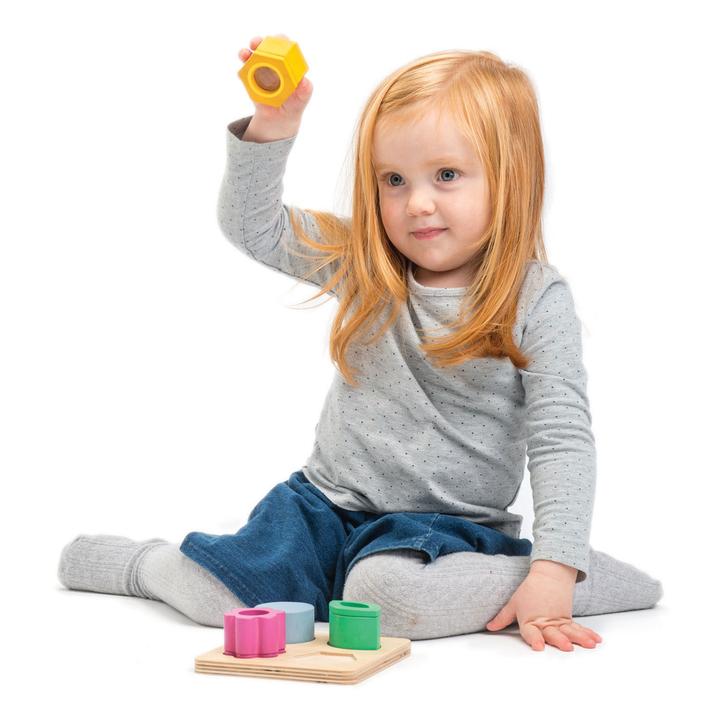 Visual Sensory Tray At Play