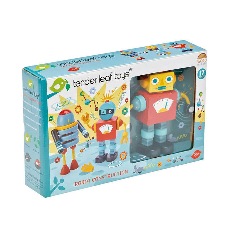 Robot Construction Creative Play Set by Tender Leaf Toys