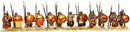 Theban Armored Hoplites 5th To 3rd Century BCE, 28 mm Scale Model Plastic Figures Painted Example 2