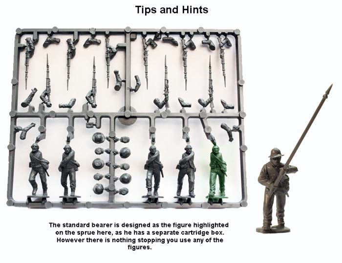 American Civil War Confederate Infantry 1861-1865 (28 mm) Scale Model Plastic Figures Tips And Hints 2