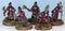 Frostgrave Ghost Archipelago Tribals, 28 mm Scale Model Plastic Figures Painted Example