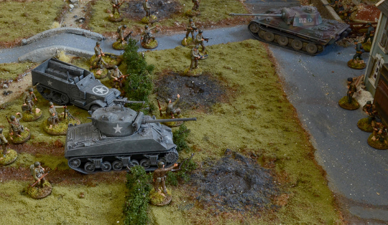 Operation Cobra 1944 WWII 1/72 Scale Battle Set Sample Diorama