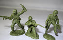US Marines World War II 1/32 (54 mm) Scale Plastic Figures Close Up View 3 Poses