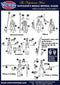Napoleon’s Middle Imperial Guard, 28 mm Scale Model Plastic Figures Instructions Sheet 1