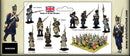 Napoleon’s Middle Imperial Guard, 28 mm Scale Model Plastic Figures Back Of Package