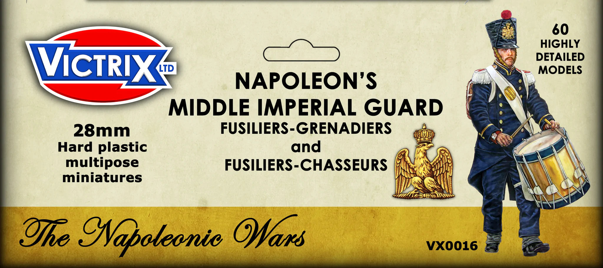 Napoleon’s Middle Imperial Guard, 28 mm Scale Model Plastic Figures