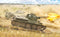 T-34/76 1943 Tank 1/72 Scale Model Kit Illustration