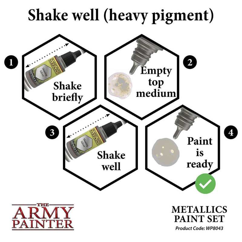 Warpaints Metallics Paint Set How To Use