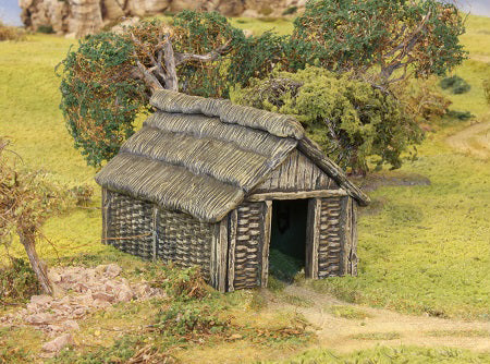 Wattle Timber Outbuilding 28mm Scale Scenery