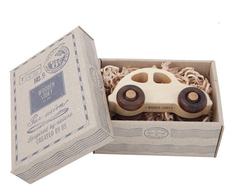 Wooden Story '30's Car In Box
