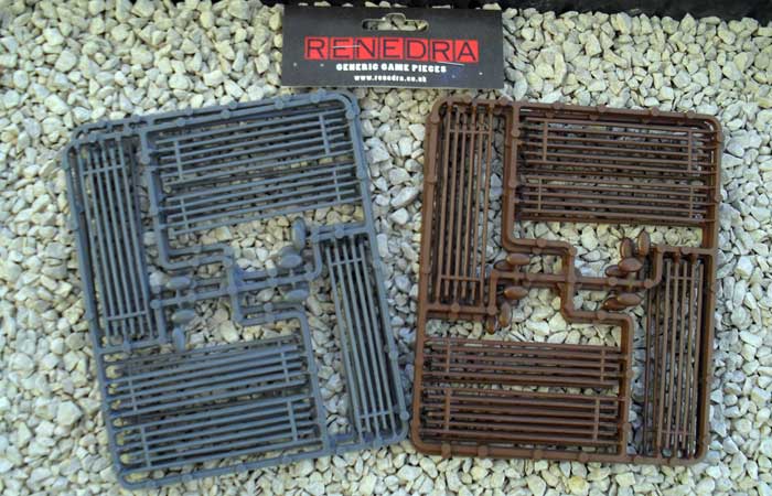 Worm Fencing 28mm Scale Scenery