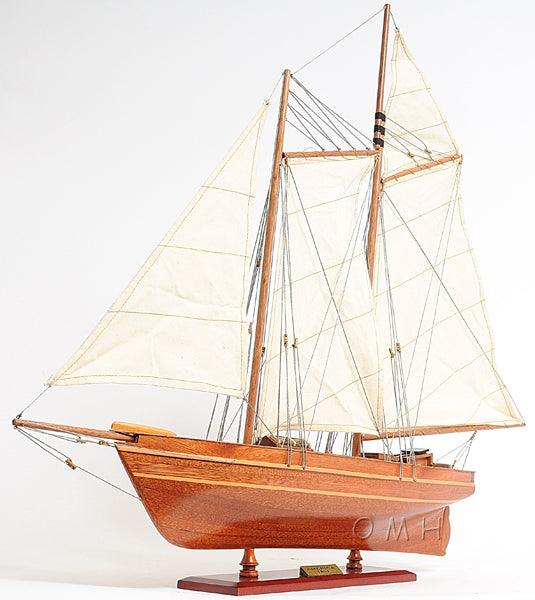 America 1851 Schooner Wooden Scale Model