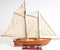 America 1851 Schooner Wooden Scale Model Starboard View