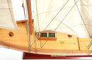 America 1851 Schooner Wooden Scale Model Deck Close Up