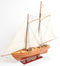 America 1851 Schooner Wooden Scale Model Port Bow View