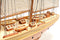 Atlantic Yacht Schooner Wooden Scale Model Stern Deck Details