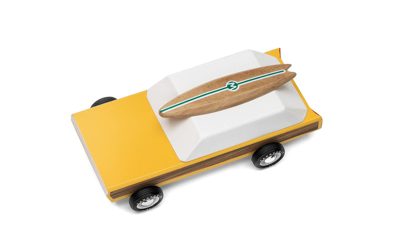 Woodie Wooden Car By Candylab Toys Top View