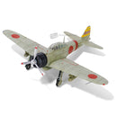 Mitsubishi A6M2 “Zero” 2nd Fighter Squadron Imperial Japanese Navy, Carrier Akagi  1941, 1:72 Scale Model Left Front View