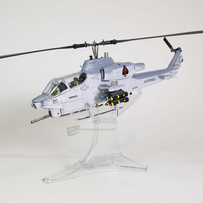 Bell AH-1W Super Cobra Marine Light Attack Helicopter Squadron 267, 2012, 1:48 Scale Model In Flight Display