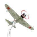 Mitsubishi A6M2 “Zero” 4th Hikōtai Imperial Japanese Navy, Carrier Hiryu  1941, 1:72 Scale Model In Flight