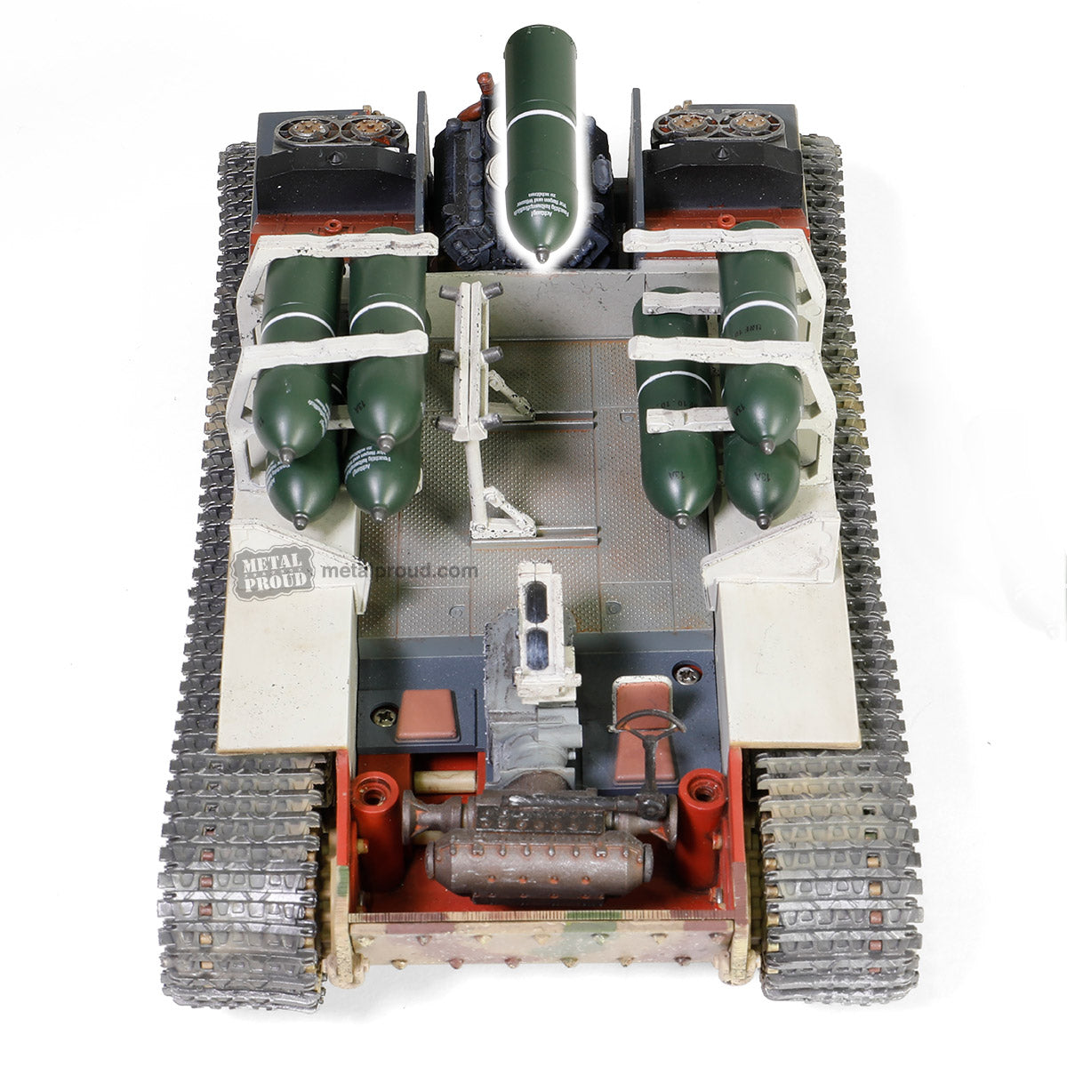 Sd.Kfz.181 ”Sturmtiger” May 1945, 1/32 Scale Model Interior Front View