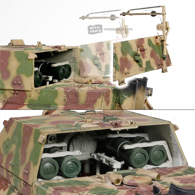 Sd.Kfz.181 ”Sturmtiger” May 1945, 1/32 Scale Model Rear Compartment View