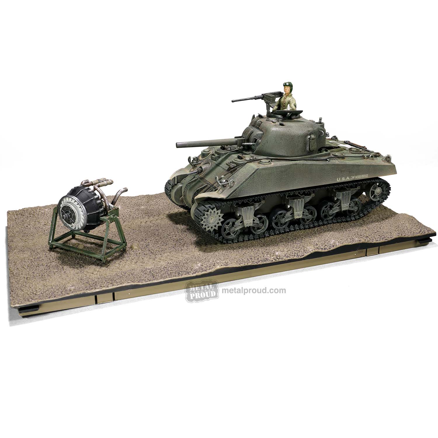 M4 Sherman Medium Tank, 753rd Tank Battalion 1944, 1/32 Scale Model