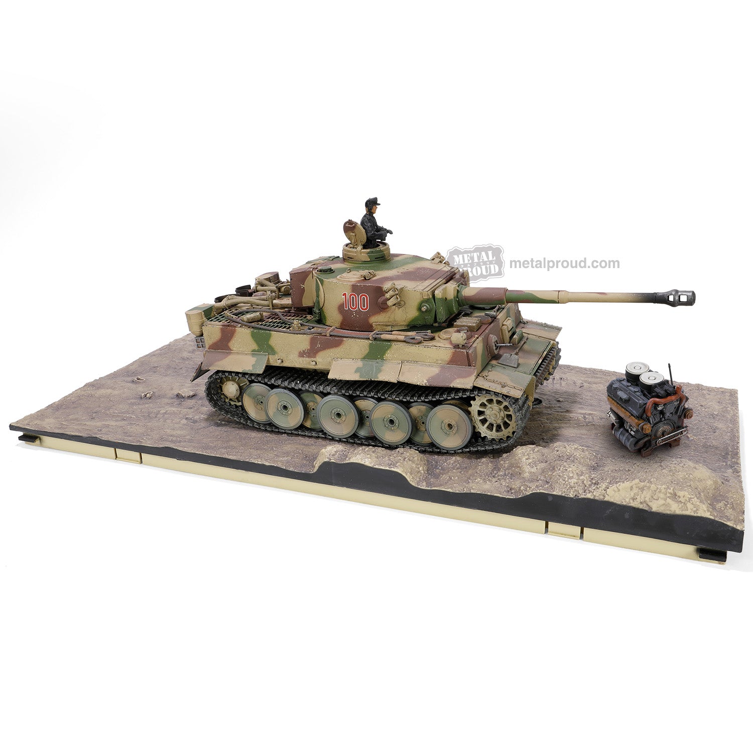 Sd.Kfz.181 Pzkpfw VI Ausf. E (Tiger I) 505th Heavy Tank Battalion 1943, 1/32 Scale Model