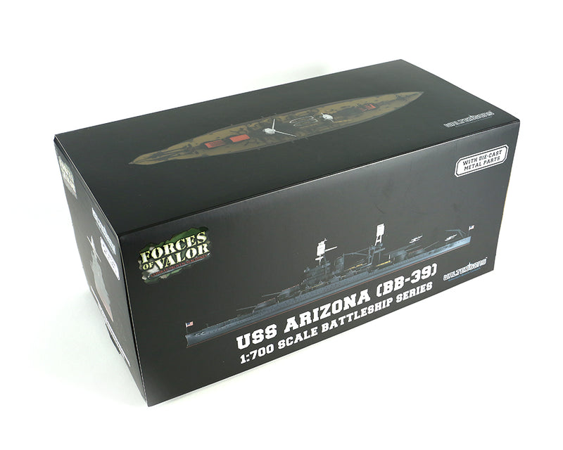 USS Arizona BB-39 1/700 Scale Model By Forces of Valor Box