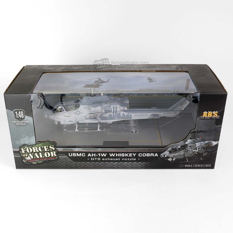 Bell AH-1W Super Cobra Marine Light Attack Helicopter Squadron 167 2012, 1:48 Scale Model Box