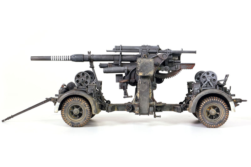 Krupp Flak 36 8.8 cm Anti-Aircraft Gun German Army Stalingrad 1943, 1:32 Scale Model By Forces Of Valor Left Side View