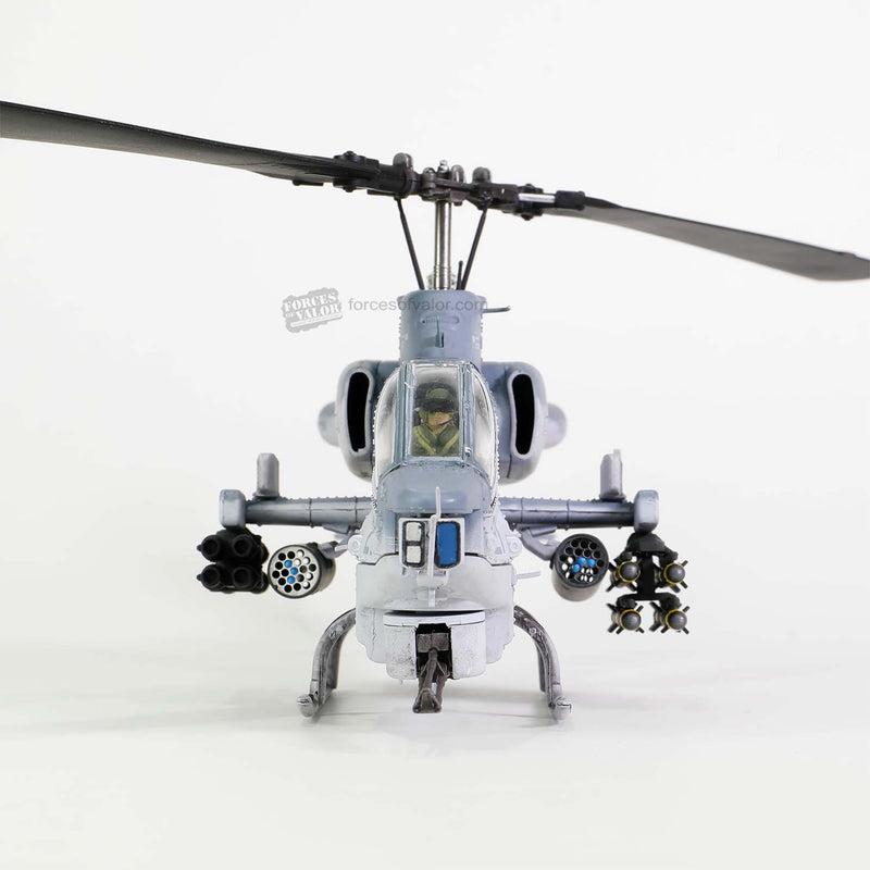 Bell AH-1W Super Cobra Marine Light Attack Helicopter Squadron 167 2012, 1:48 Scale Model Front View
