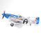 North American P-51D Mustang “ Petie 3rd ” 487th Fighter Squadron, USAAF 1944, 1:72 Scale Model Left Side View