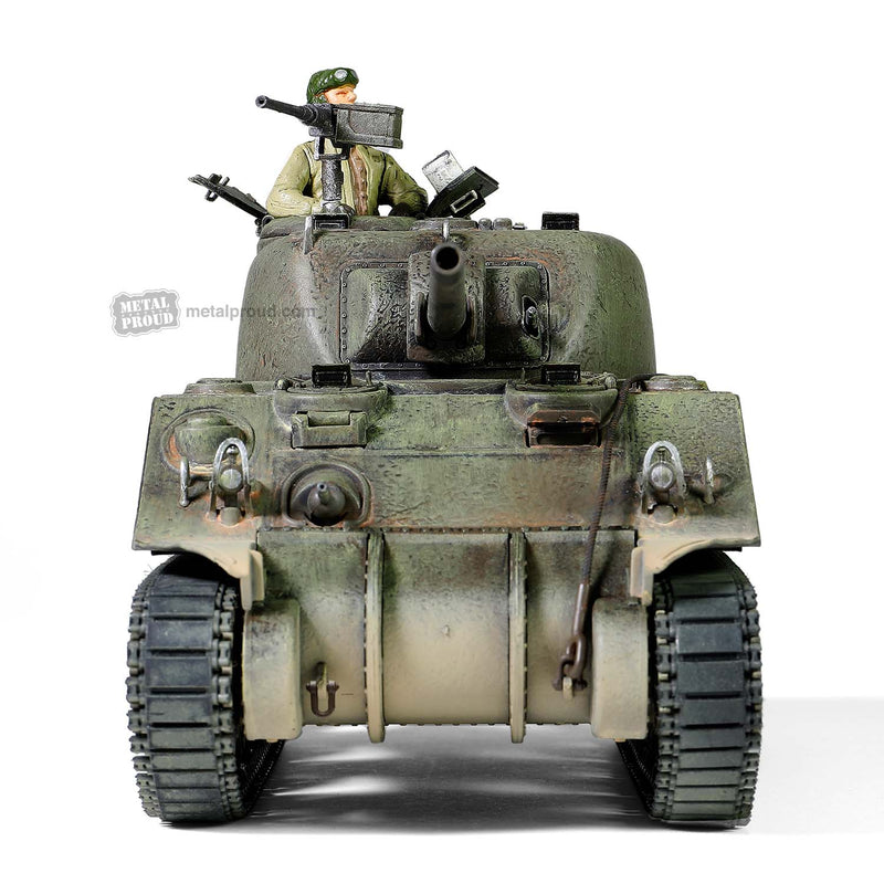 M4 Sherman Medium Tank, 753rd Tank Battalion 1944, 1/32 Scale Model Front View