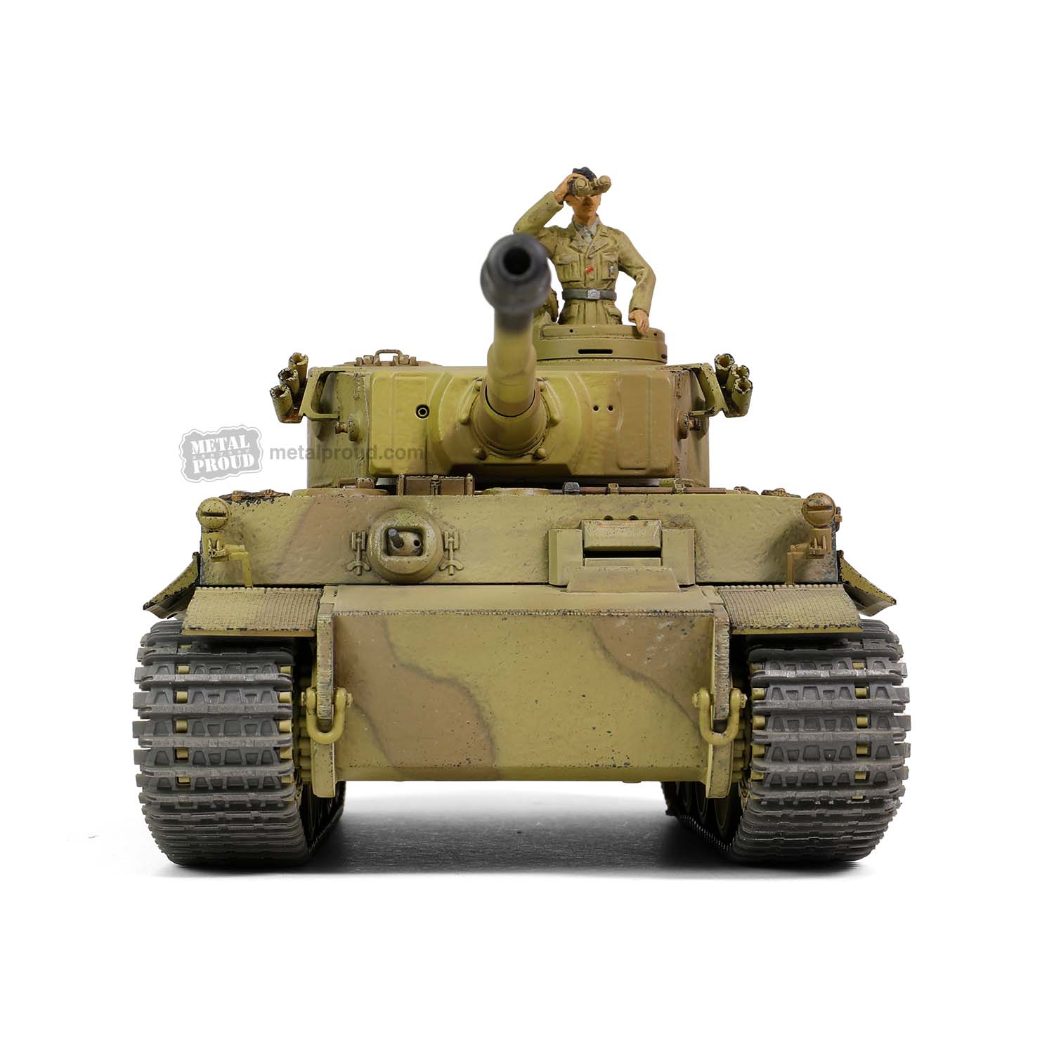 Sd.Kfz181 Pzkpfw VI Ausf. E (Tiger I), 501th Heavy Tank Battalion, Tunisia 1943, 1/32 Scale Model Front View