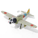 Mitsubishi A6M2 “Zero” 4th Hikōtai Imperial Japanese Navy, Carrier Hiryu  1941, 1:72 Scale Model Left Front View