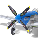 North American P-51D Mustang “ Petie 3rd ” 487th Fighter Squadron, USAAF 1944, 1:72 Scale Model Prop Detail