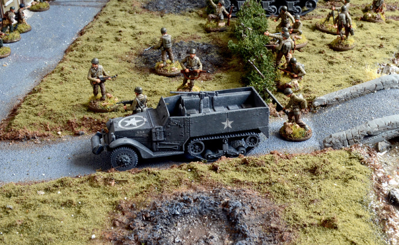 Operation Cobra 1944 WWII 1/72 Scale Battle Set US Forces Scene