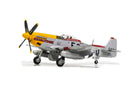 North American P-51D Mustang “Detroit Miss” 1:72 Scale Diecast Model Left Side On Ground
