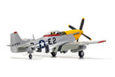 North American P-51D Mustang “Detroit Miss” 1:72 Scale Diecast Model Right Rear On Ground