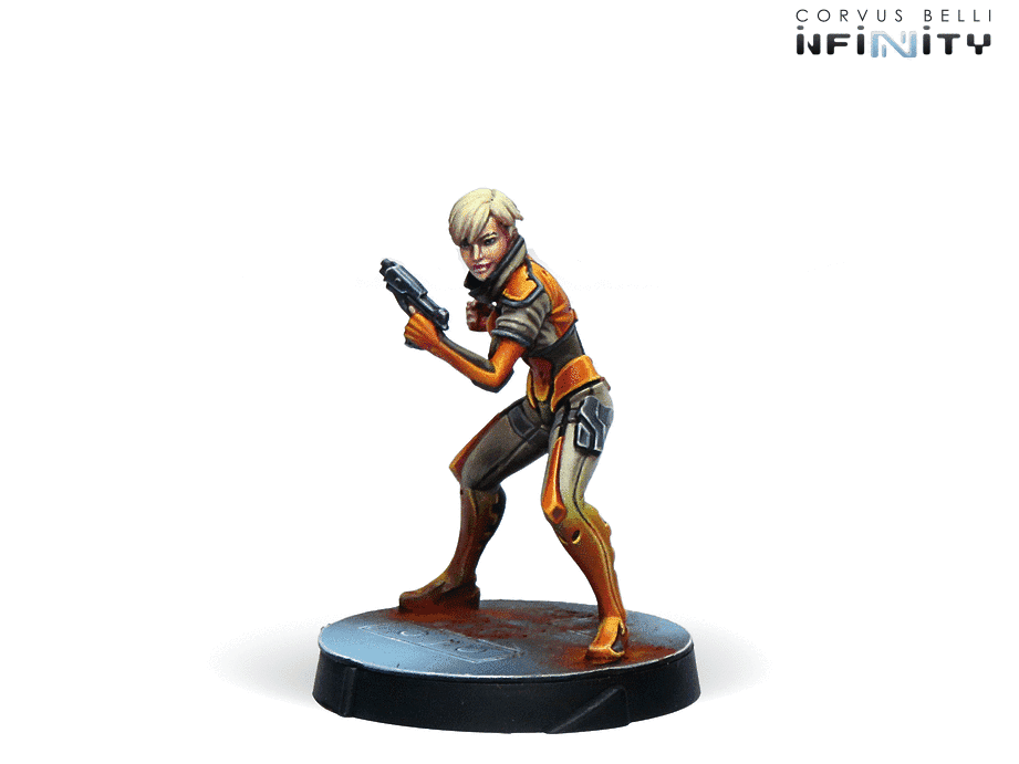 Infinity Agents Of The Human Sphere Characters Set Miniature Game Figures Yu Jing Character