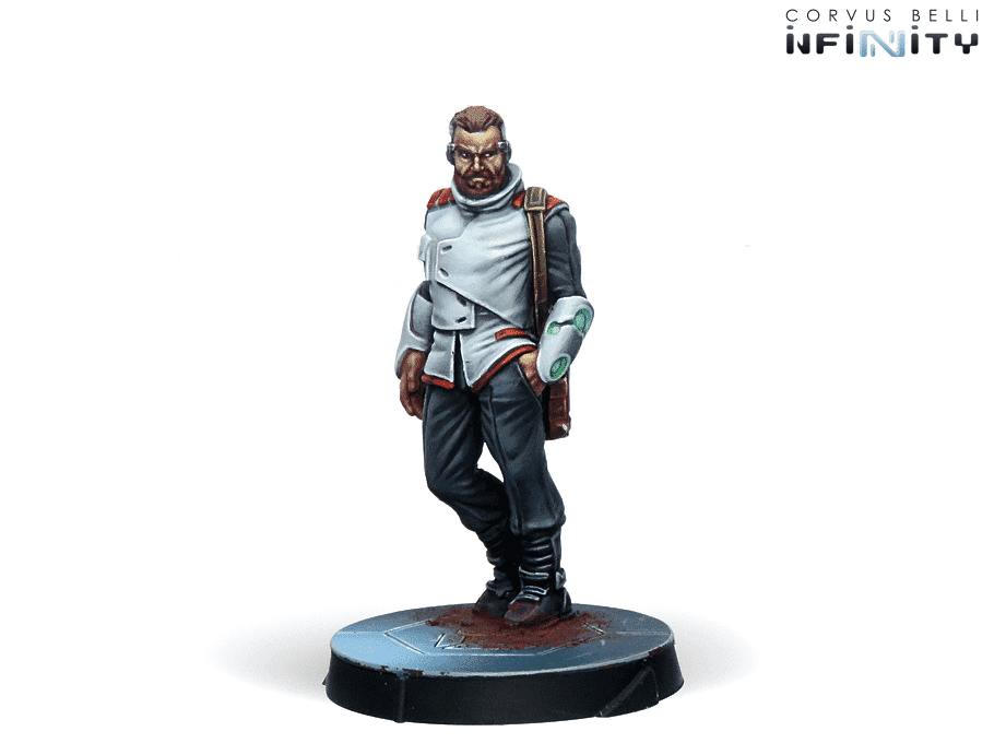 Infinity Agents Of The Human Sphere Characters Set Miniature Game Figures Nomad Character