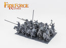 Forgotten World Albion Knights, 28mm Model Figures Box Contents