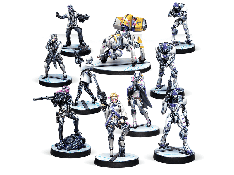 Infinity ALEPH Operations Action Pack Miniature Game Figures
