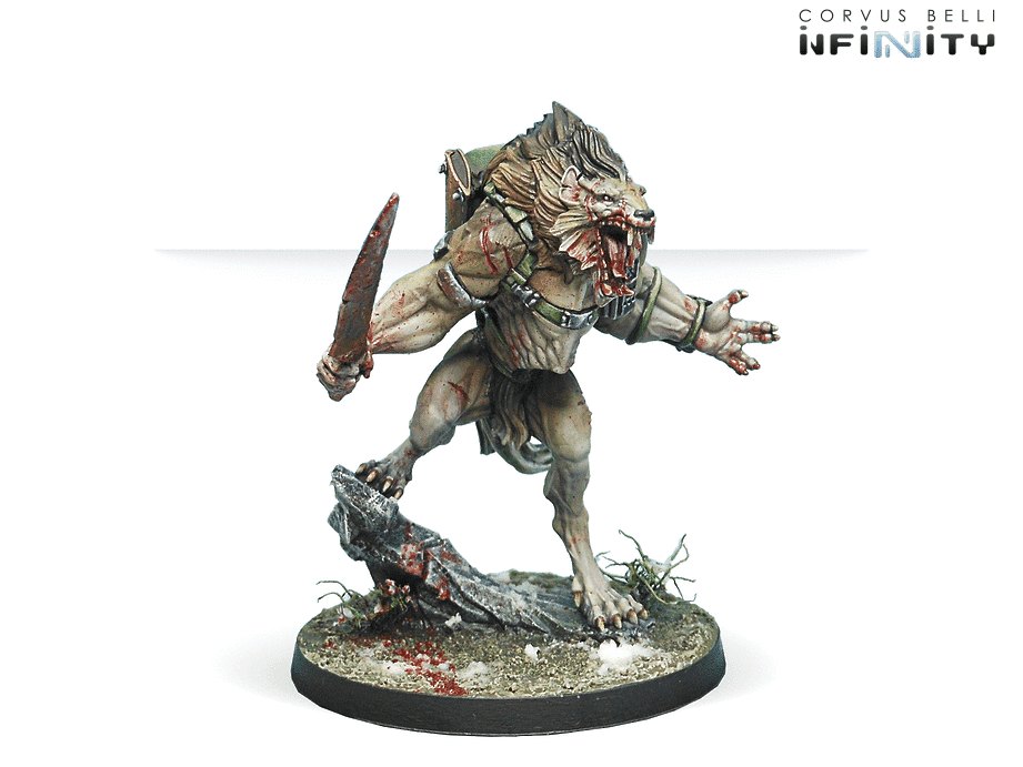 Infinity Antipode Assault Pack Miniature Game Figures AP CC Weapon