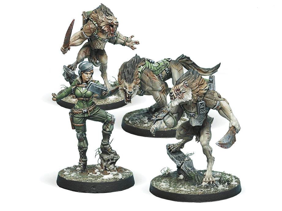Infinity Antipode Assault Pack Miniature Game Figures