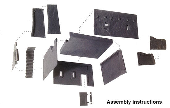 Mud Brick House for 28 mm Gaming Assembly